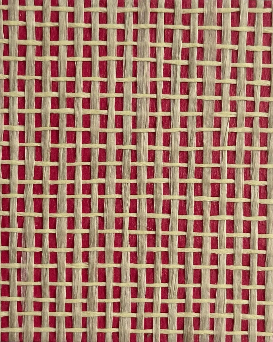 Paperweave Wallpaper 001 Grimson - Nāturae - Australia's Finest Natural Wallcoverings