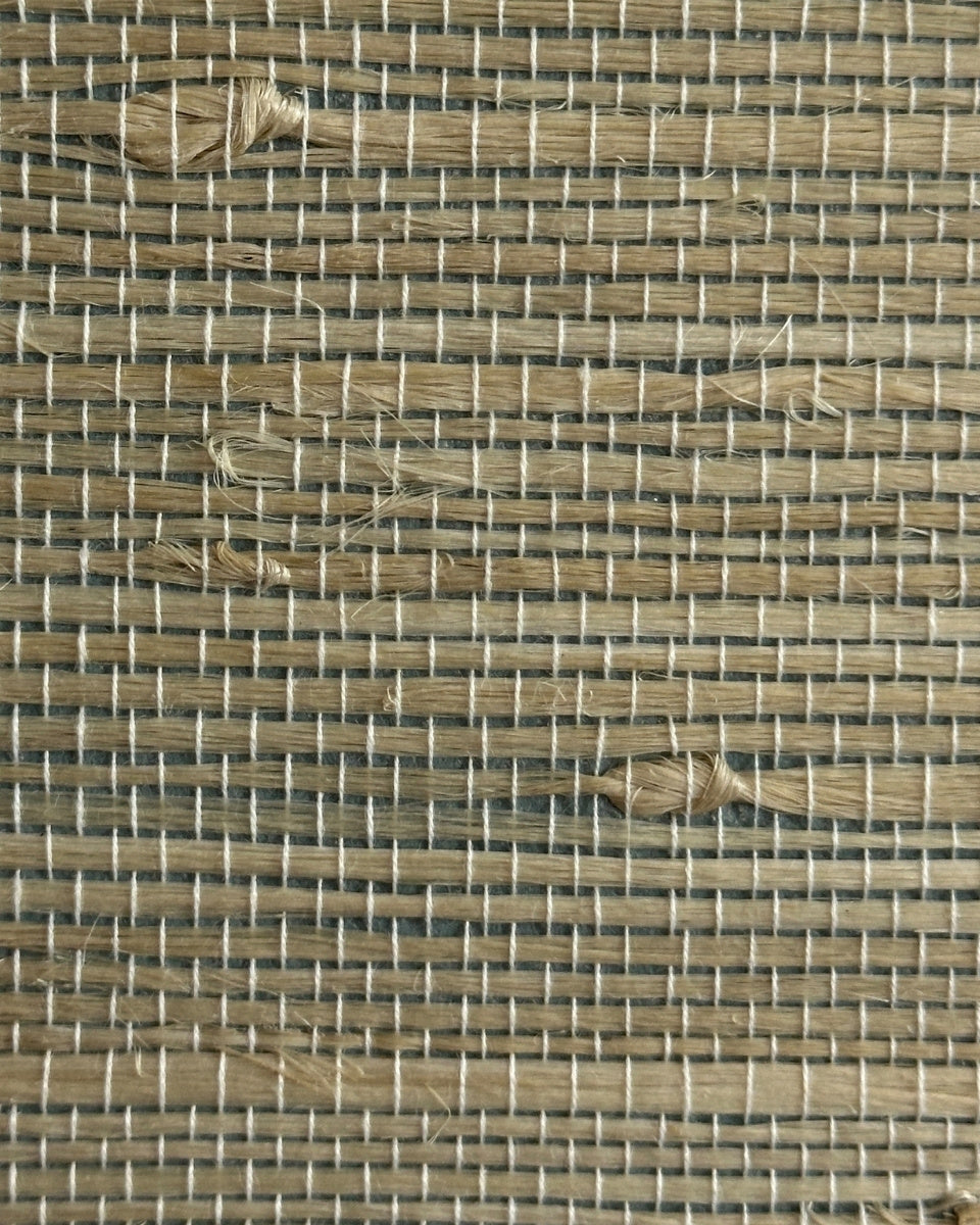 Hemp Wallpaper 2117 Oil Blue