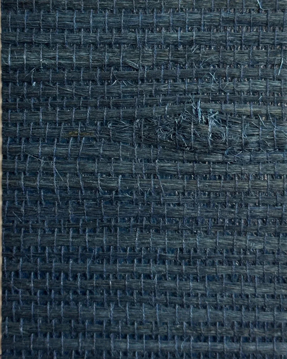 Hemp Wallpaper 2125 Bijou Blue - Nāturae - Australia's Finest Natural Wallcoverings