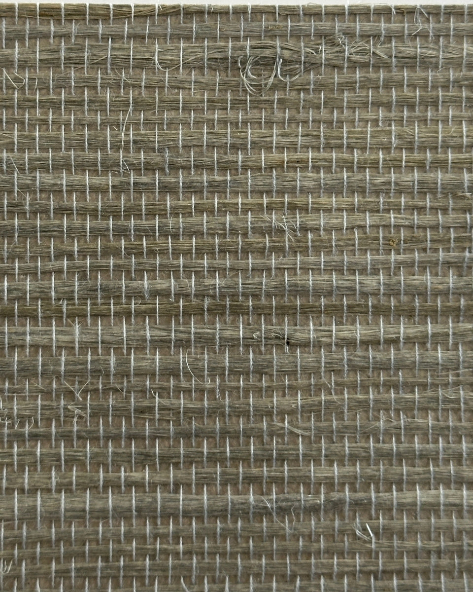 Hemp Wallpaper 2130 Aluminium
