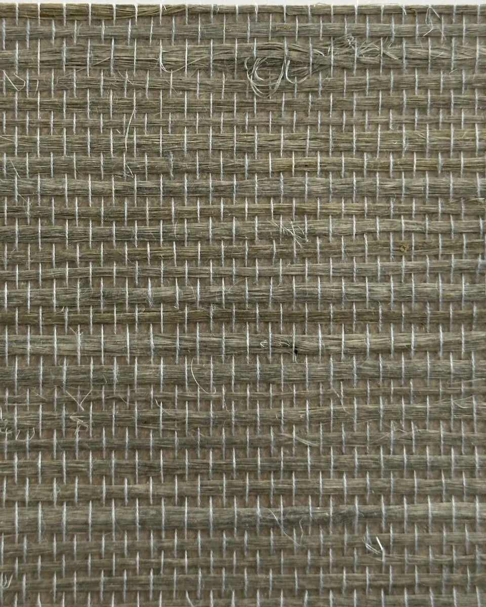 Hemp Wallpaper 2130 Aluminium - Nāturae - Australia's Finest Natural Wallcoverings