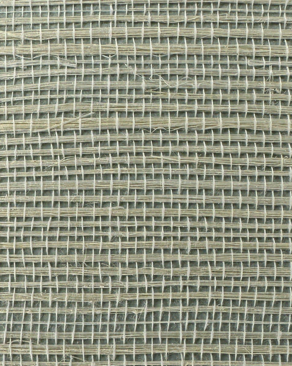 Sisal Grasscloth 1152 Misty Blue