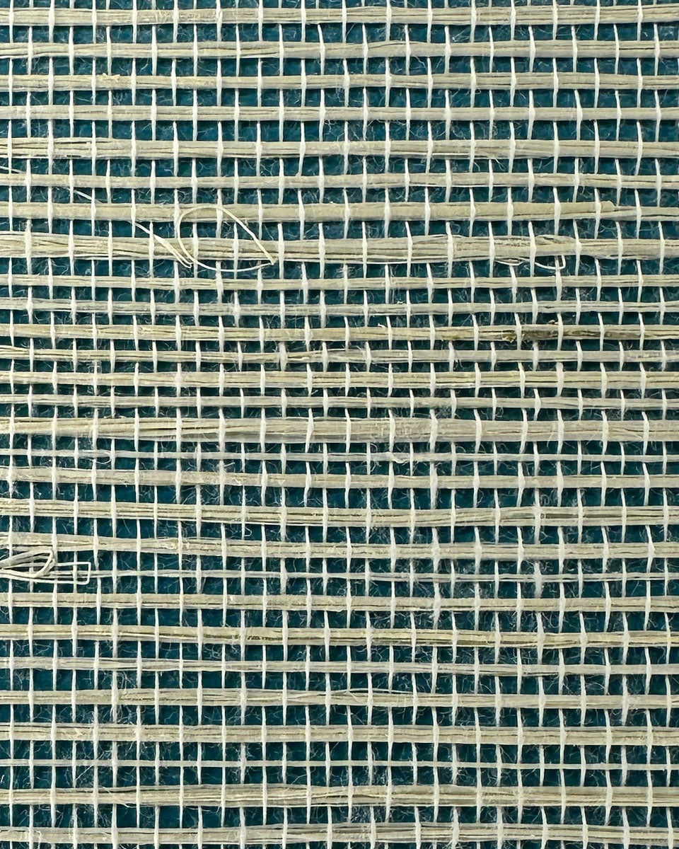 Sisal Grasscloth 1155 Norse Blue