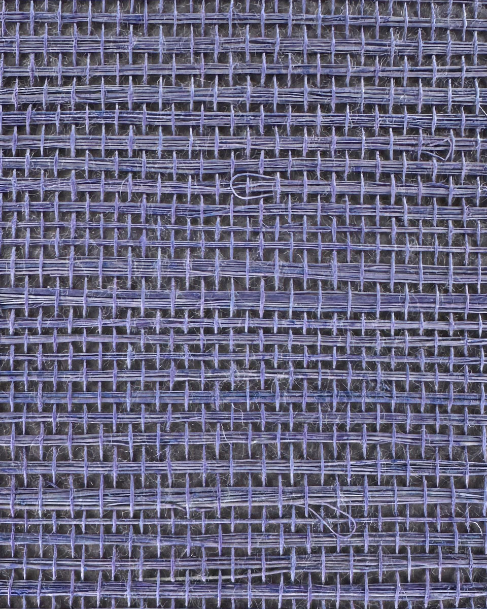 Sisal Grasscloth 1179 Paisley Purple