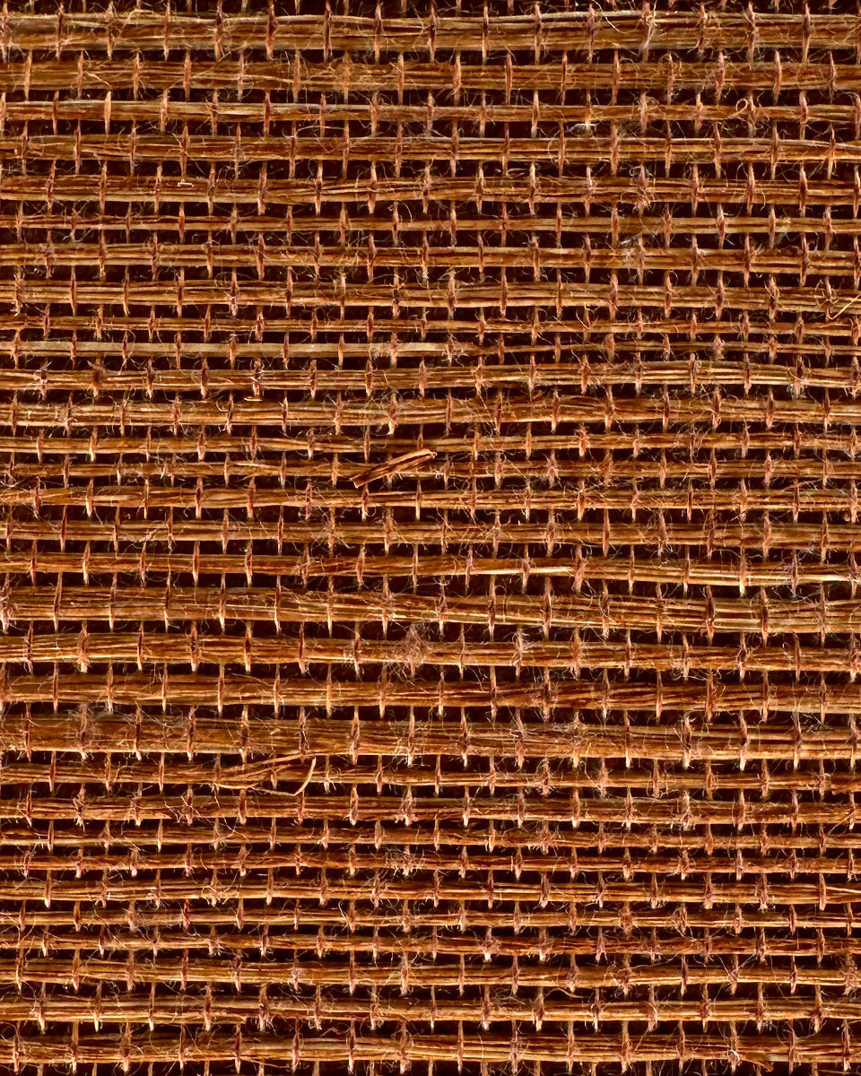 Sisal Grasscloth 1093 Apricot Orange