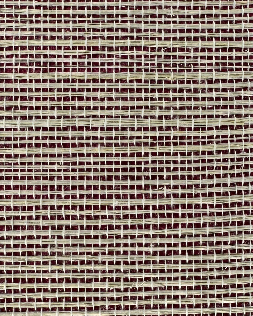 Sisal Grasscloth 1120 Fuchsia