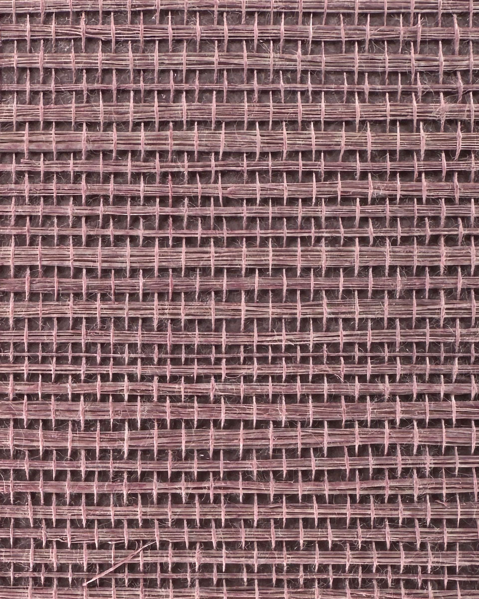 Sisal Grasscloth 1181 Mulberry