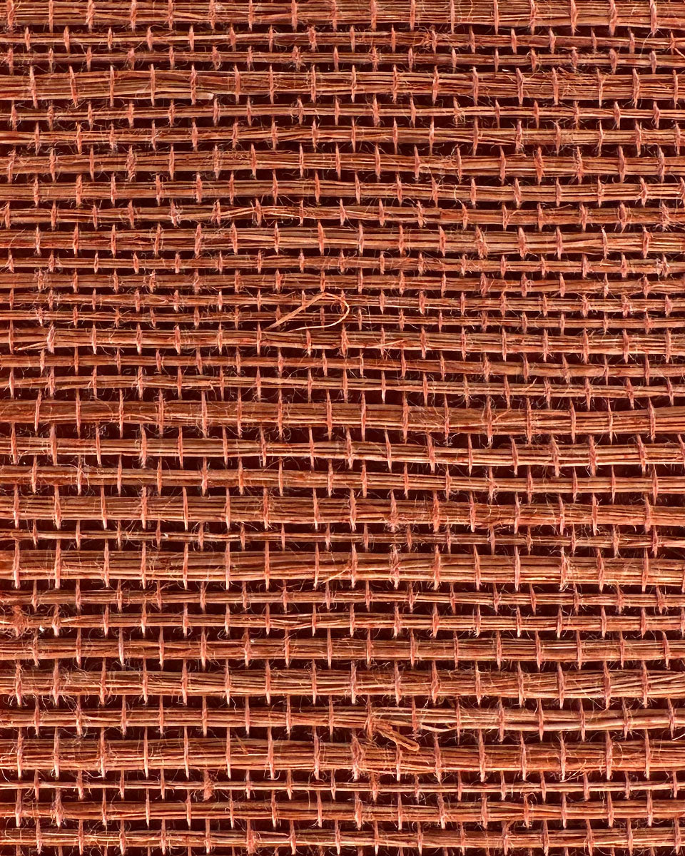 Sisal Grasscloth 1185 Pomegranate
