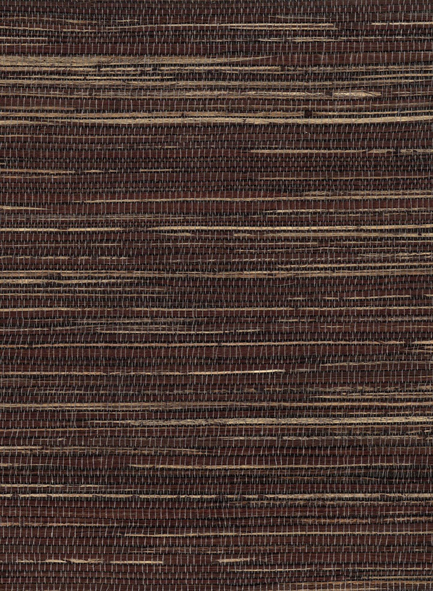 Hemp 1067 Dark Earth natural wallcovering swatch