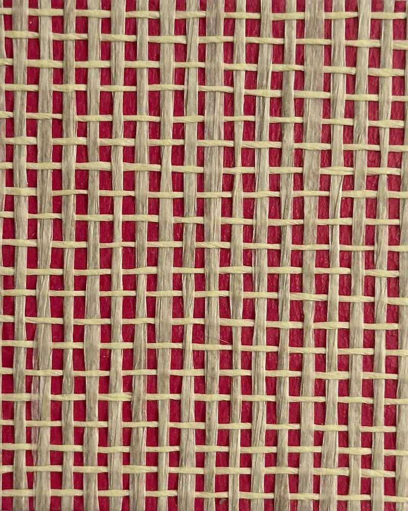 Paperweave Wallpaper 001 Grimson - Nāturae - Australia's Finest Natural Wallcoverings