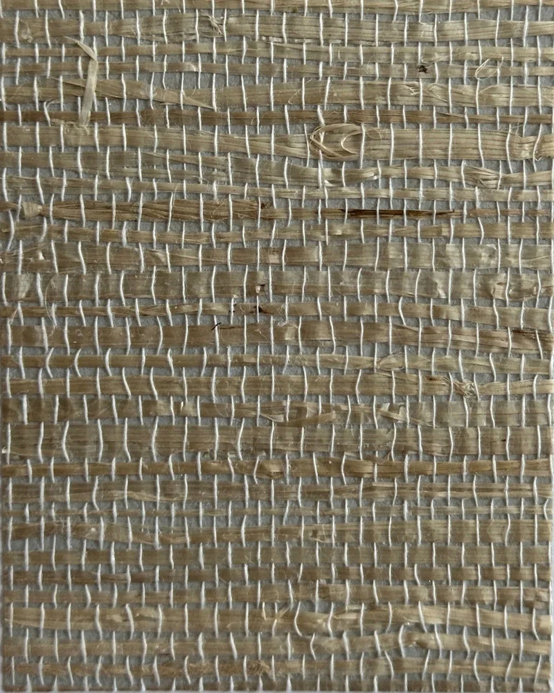 Arrowroot Wallpaper 17044 Silver White - Nāturae - Australia's Finest Natural Wallcoverings
