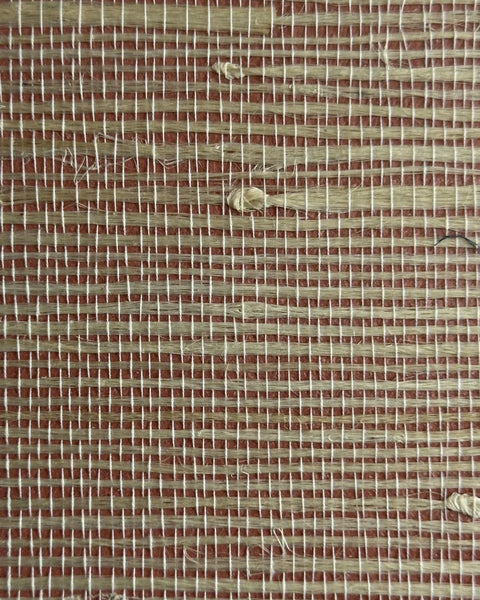 Hemp Wallpaper 2115 Brick Dust