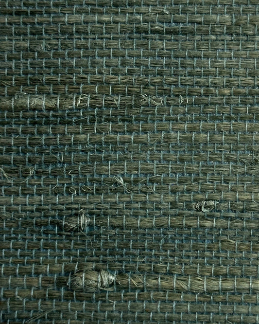 Hemp Wallpaper 2121 Bluestone
