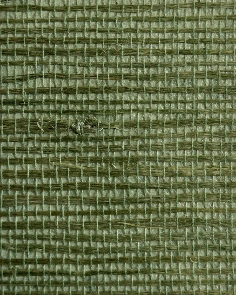 Hemp Wallpaper 2122 Hedge Green - Nāturae - Australia's Finest Natural Wallcoverings