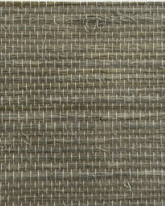 Hemp Wallpaper 2130 Aluminium