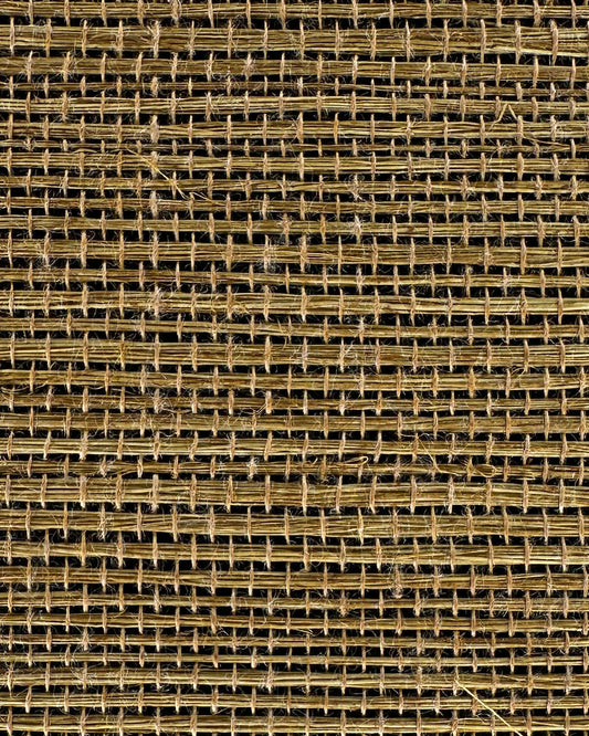 Sisal Grasscloth 1140 Bone Brownie