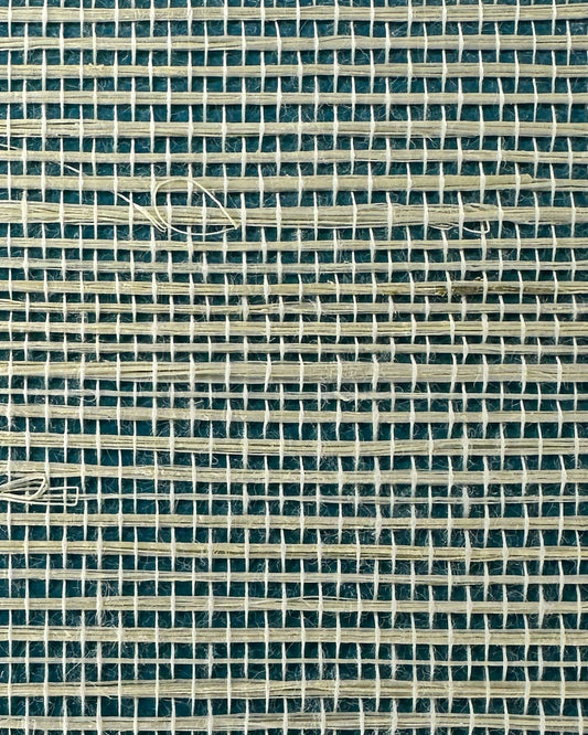 Sisal Grasscloth 1155 Norse Blue