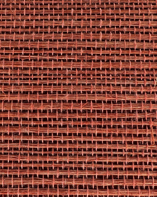 Sisal Grasscloth 1122 Cayenne