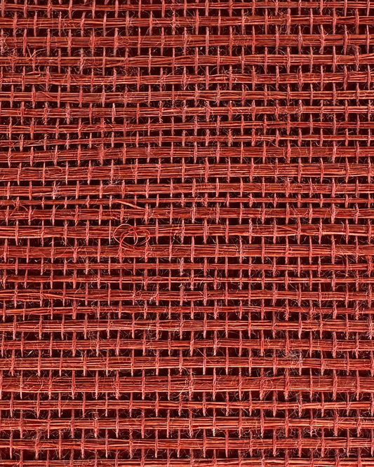 Sisal Grasscloth 1184 Sangria
