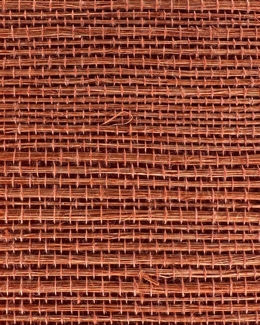 Sisal Grasscloth 1185 Pomegranate