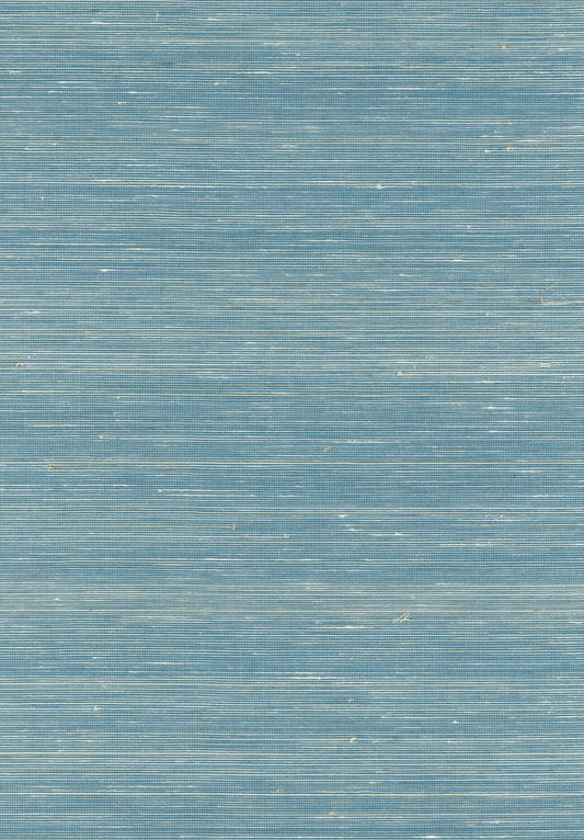 Abaca 0075 Deep Sea natural wallcovering swatch