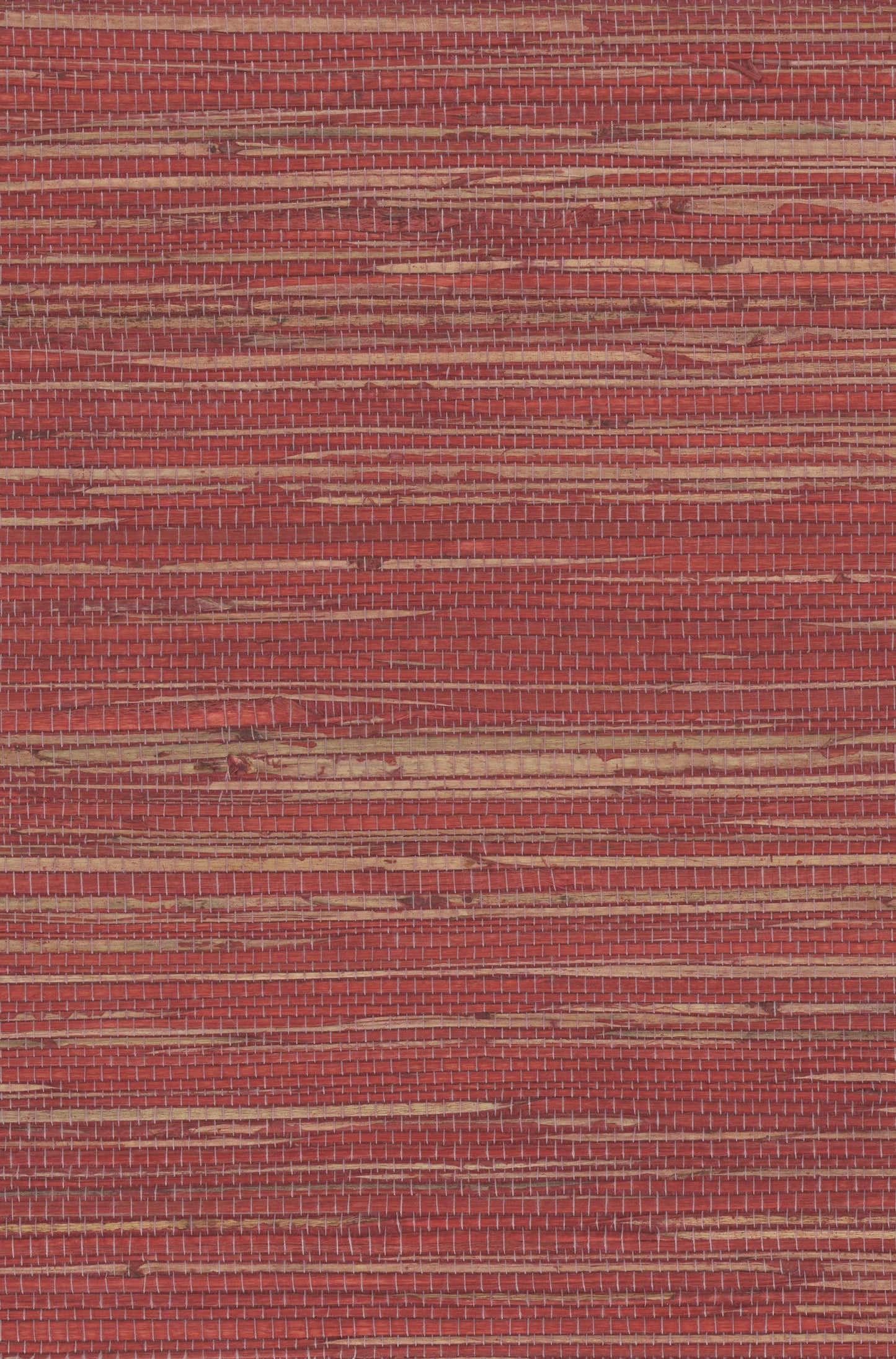 Hemp 1037 Rose Red natural wallcovering swatch
