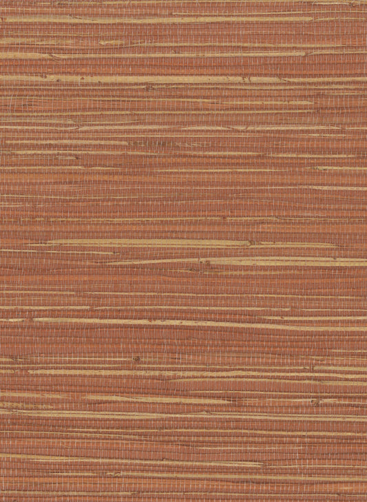 Hemp 1063 Raw Sienna natural wallcovering swatch