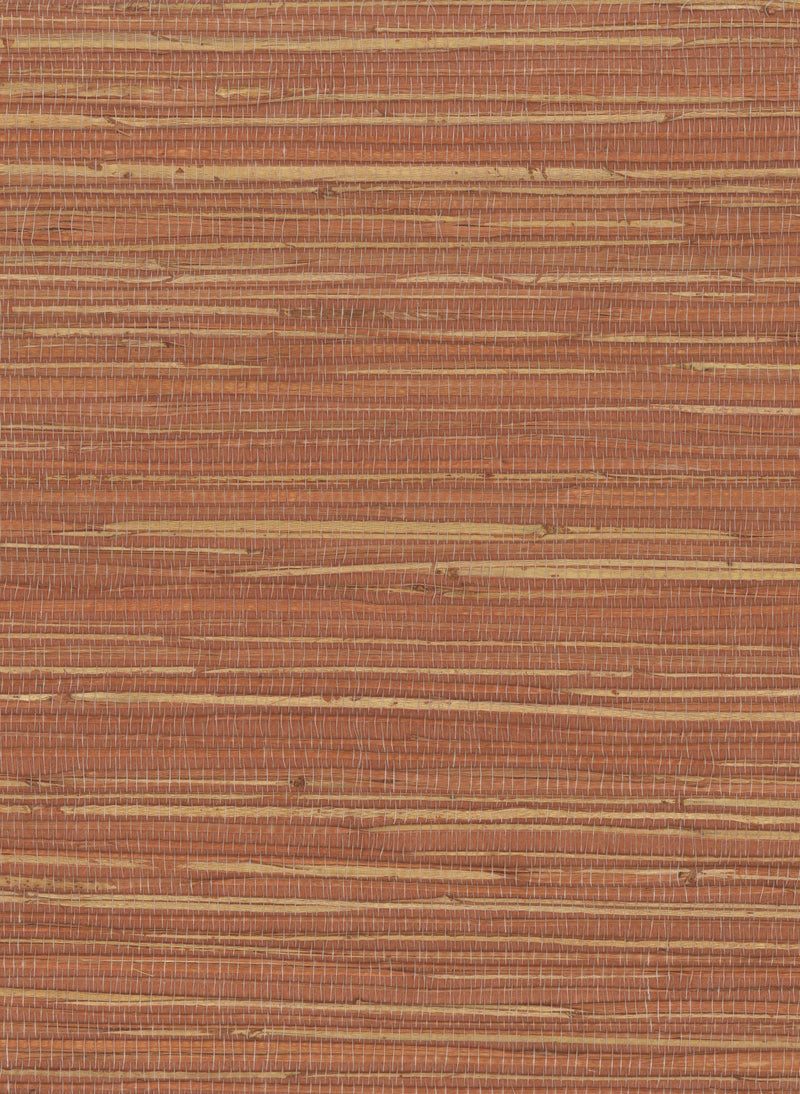 Hemp 1063 Raw Sienna natural wallcovering swatch