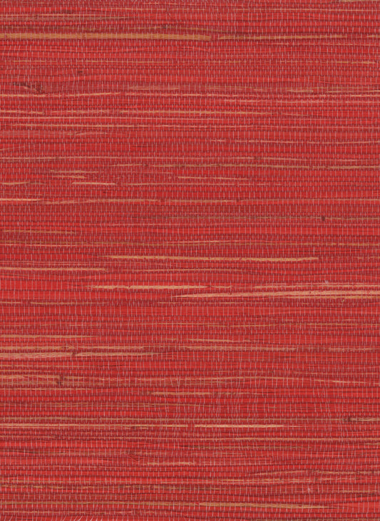 Hemp 1064 Goji Berry natural wallcovering swatch