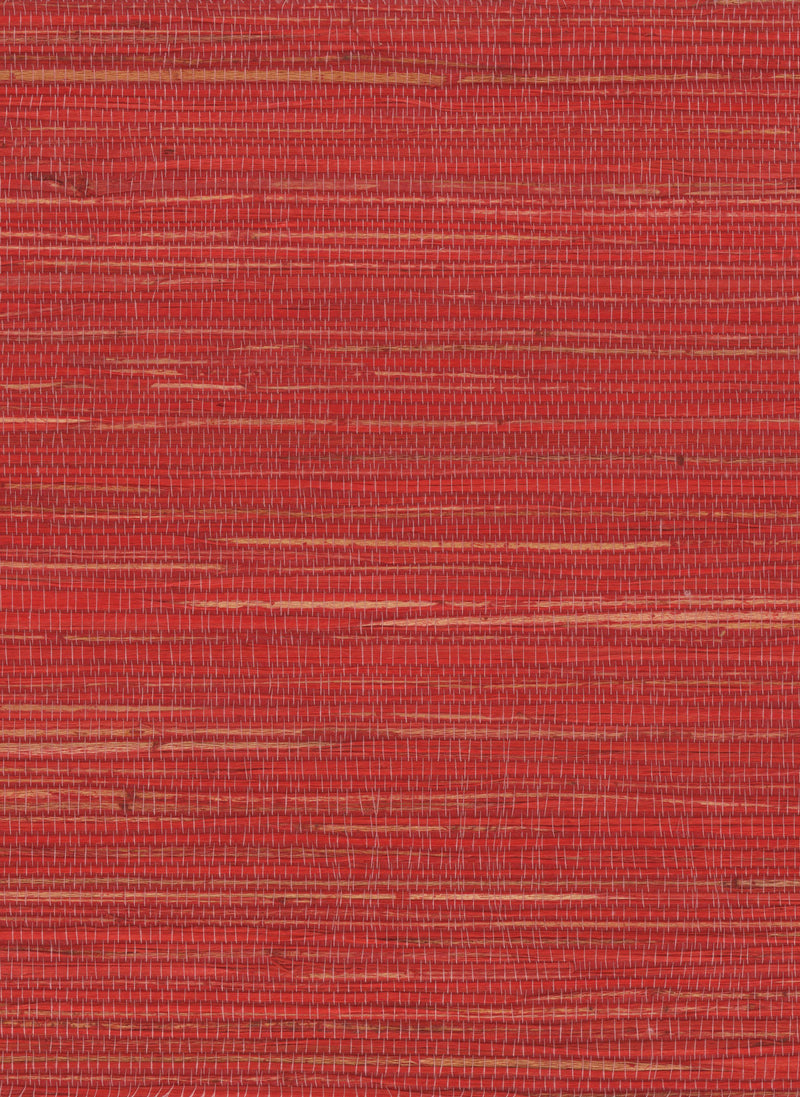 Hemp 1064 Goji Berry natural wallcovering swatch
