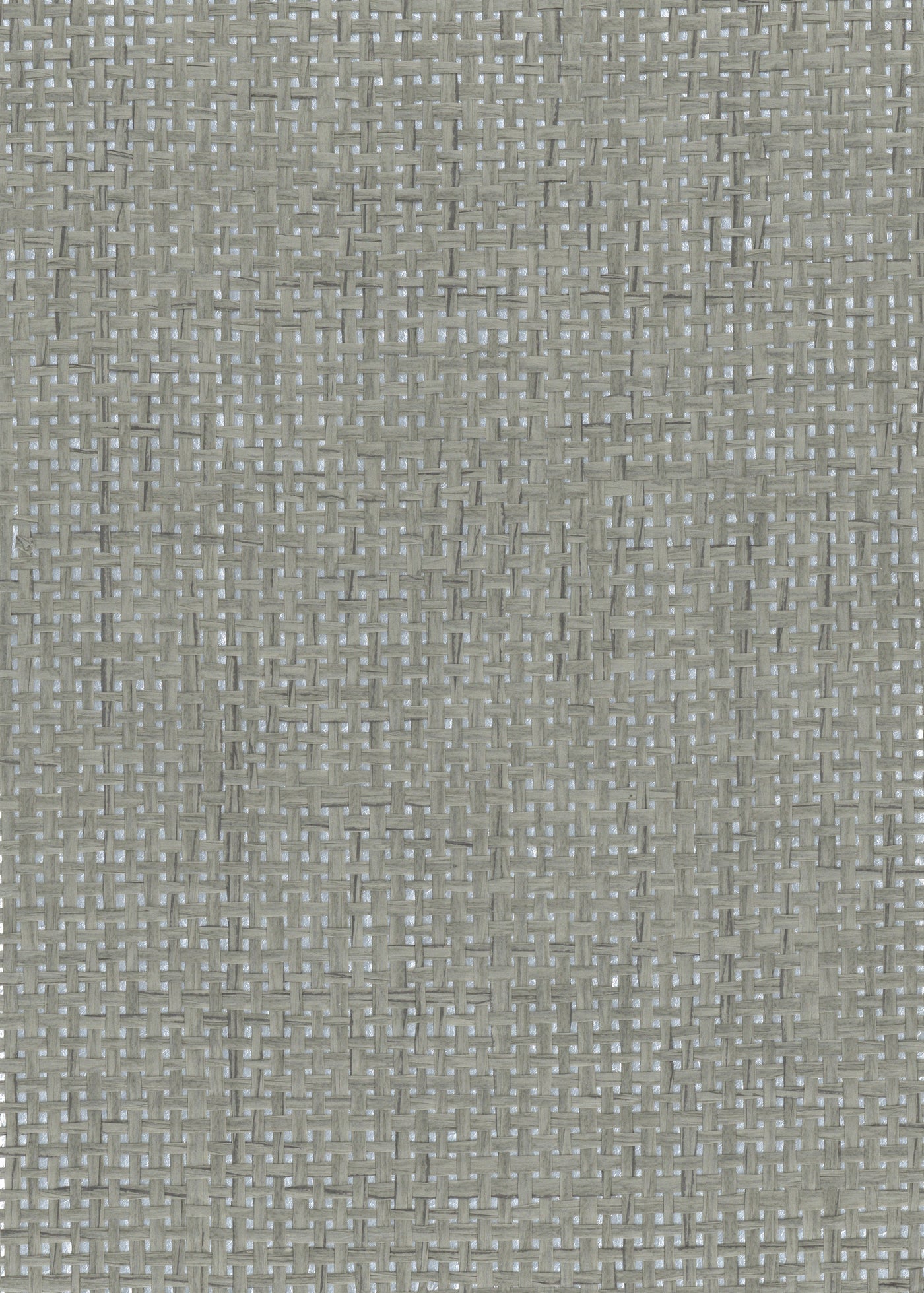 Paperweave 6537 Silver & Gray natural wallcovering swatch