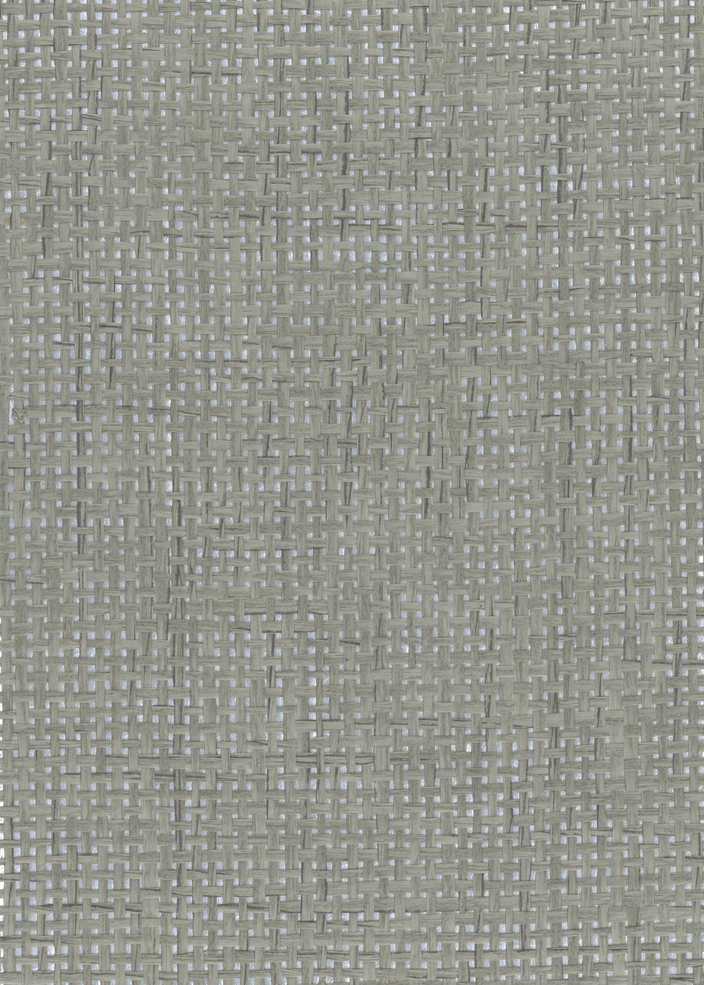 Paperweave 6537 Silver & Gray natural wallcovering swatch
