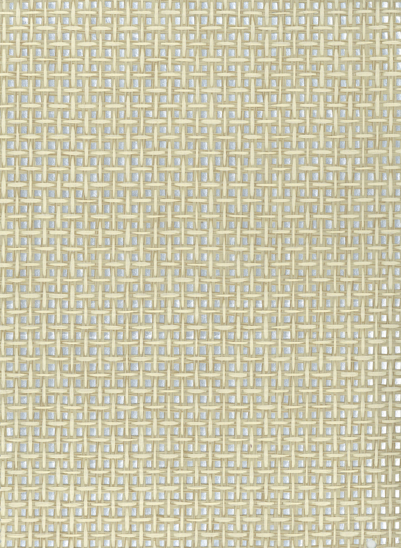 Paperweave 6850 White Swan natural wallcovering swatch