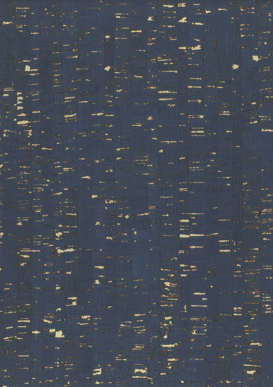 Cork 8342 Bubbly Blue natural wallcovering swatch