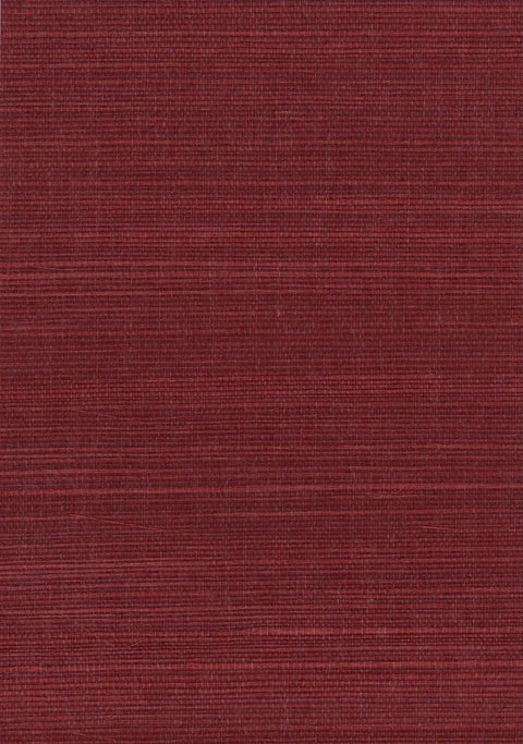 Sisal Grasscloth 1127 Chili Pepper