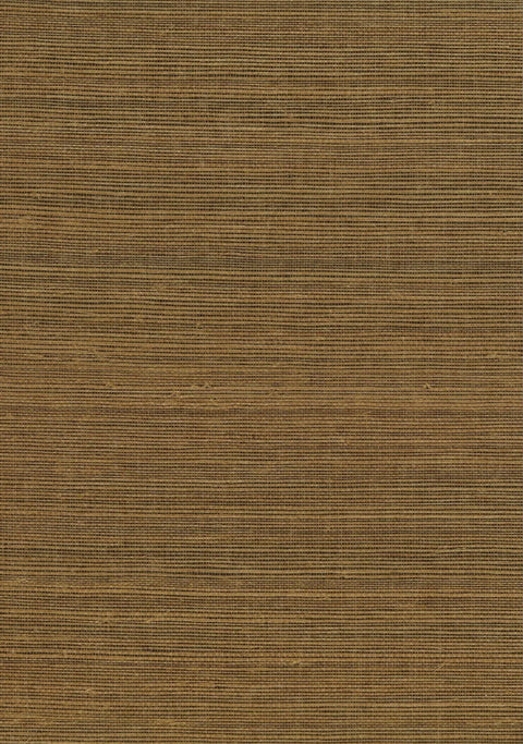 Sisal Grasscloth 1140 Bone Brownie