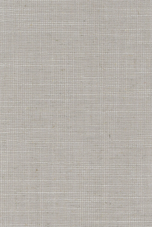 Linen 1328 Gray natural wallcovering swatch
